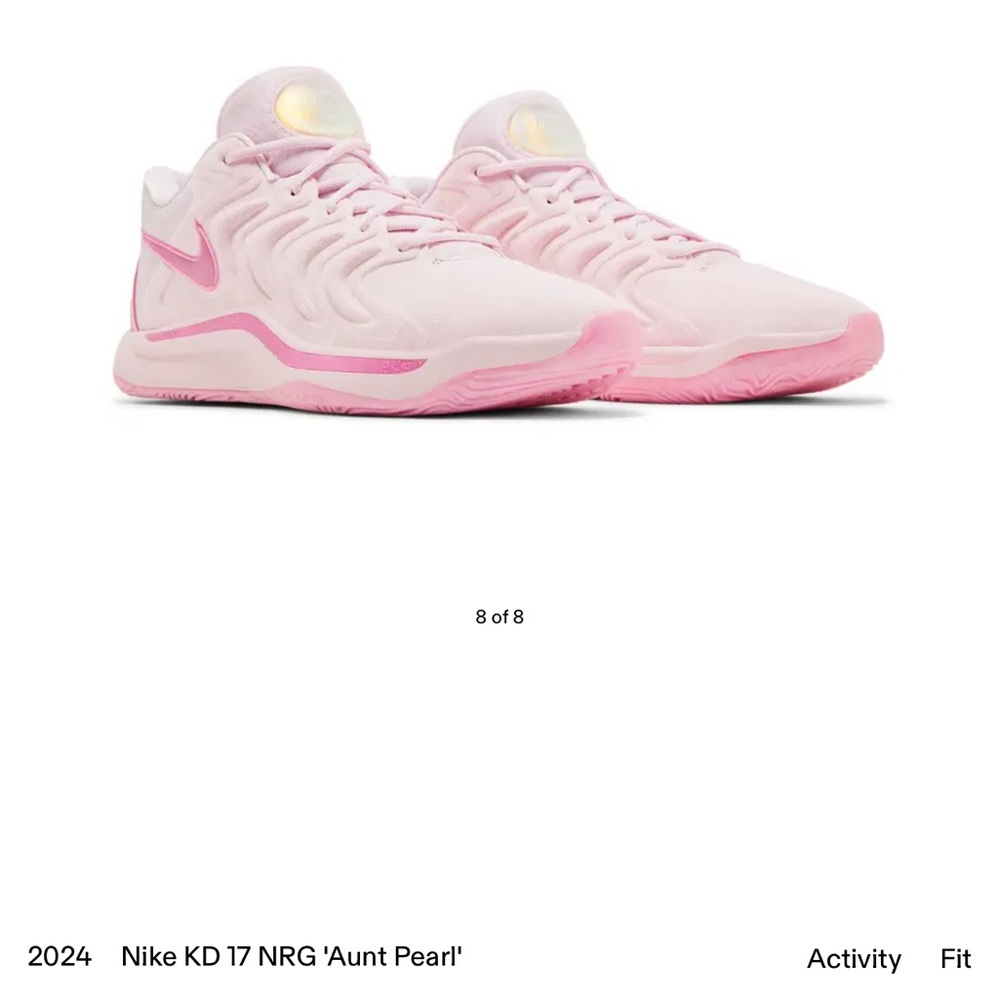 Nike KD 17 NRG Beyond Pink Sneakers limited edition